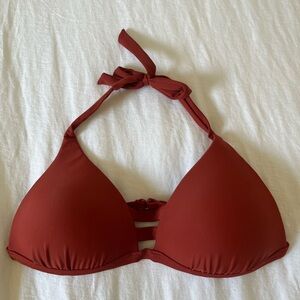 Women’s Body Glove swim top only. Burnt orange. Size XS.